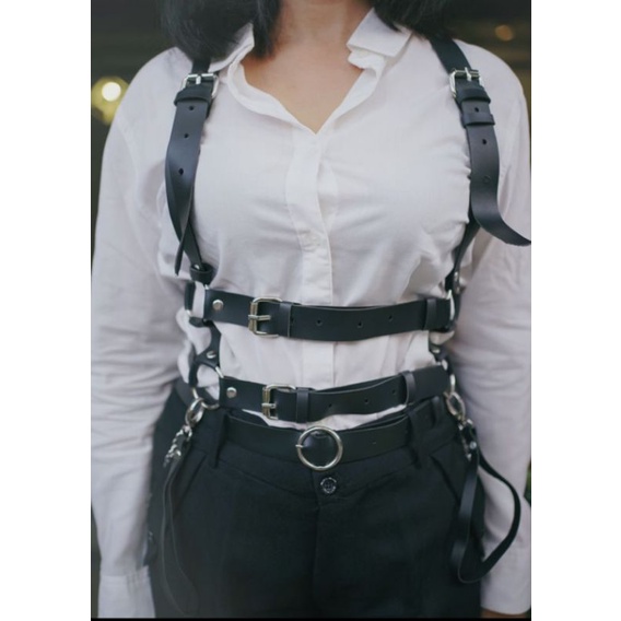 [HF002] Body Belt Harness Fashion Harajuku Korean Japanese tiktok