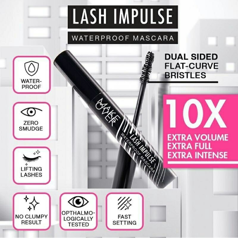 MAKE OVER Lash Impulse Waterproof Mascara 8ml