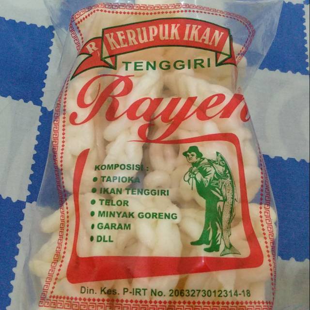 

Kerupuk bangka keriting