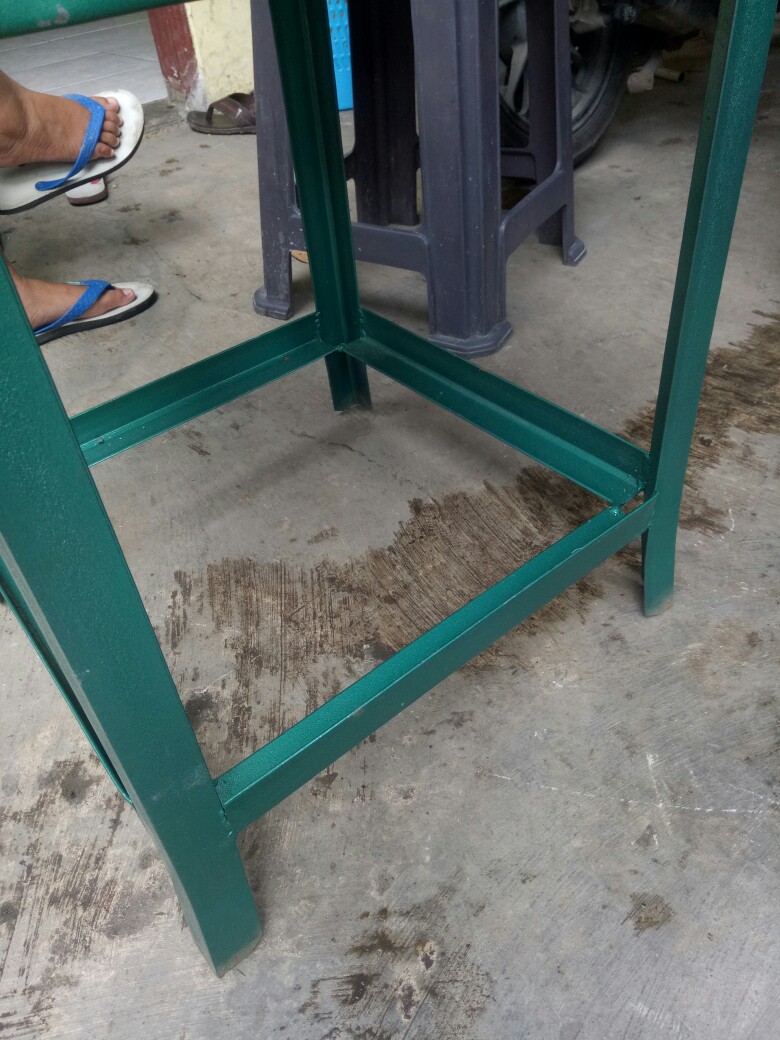 Rangka Kompor Gas Ukuran 40x70cm Siku Tebel