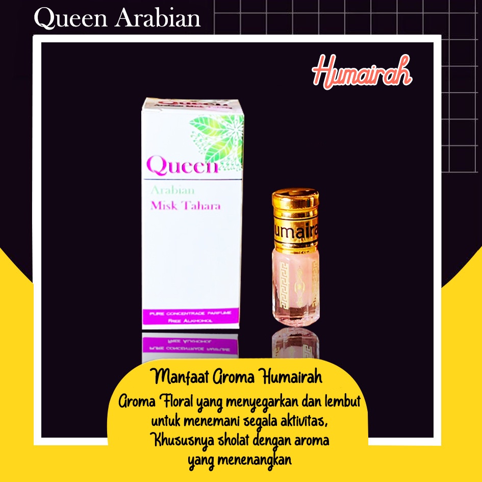 Parfum Arabian Misk Humairah Asli Saudi Arabia Non Alkhohol Misk Thaharah Original 100% Misk Thahara Misk Tahara Misk Taharah Musk Thaharah