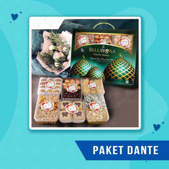 

kue permen coklat bellarosa parcel dante isi 6 toples