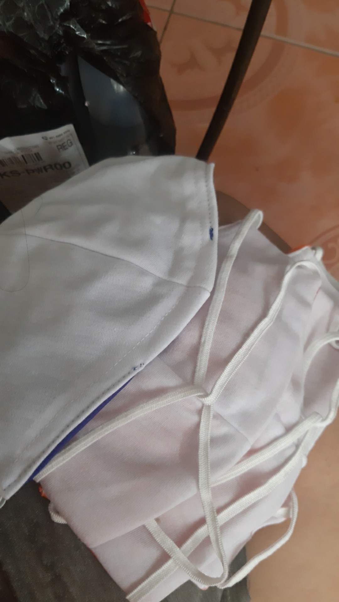 Masker Kain 3 Ply Lapis 2 Lapis Kain + 1 Slot (tissue) Hijab | Cod