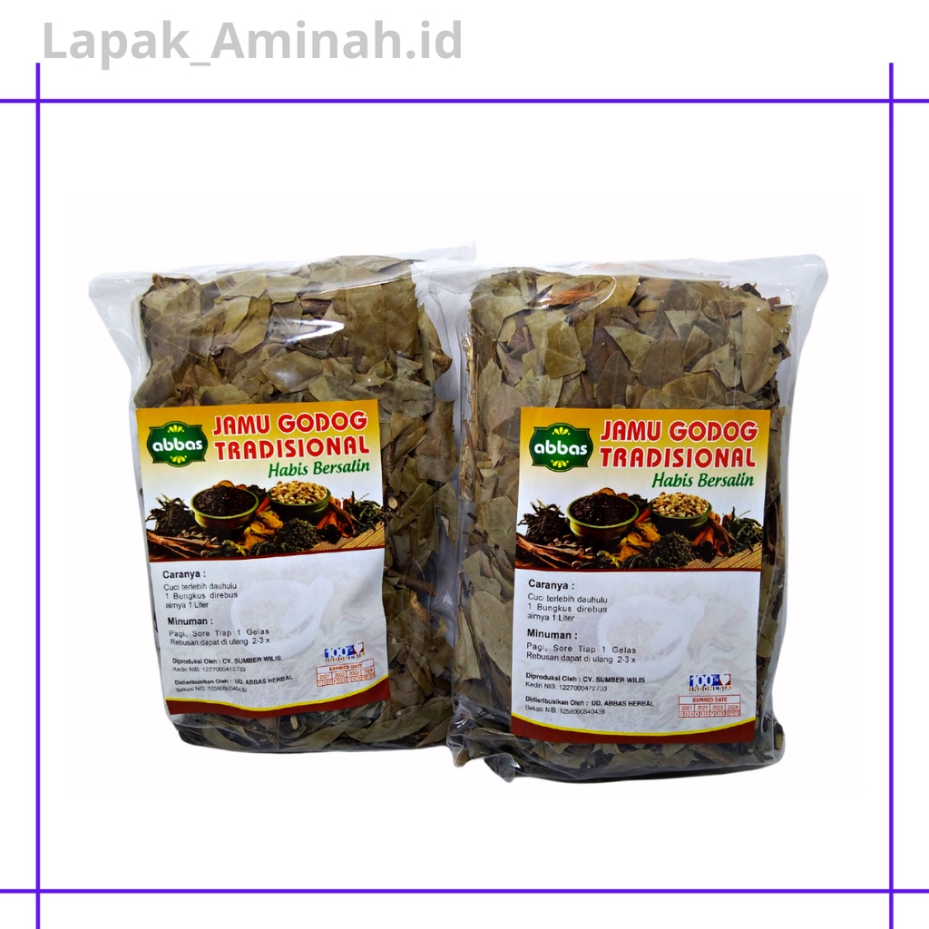 

JAMU GODOK TRADISIONAL/HERBAL JAMU SEHABIS BERSALIN ABBAS
