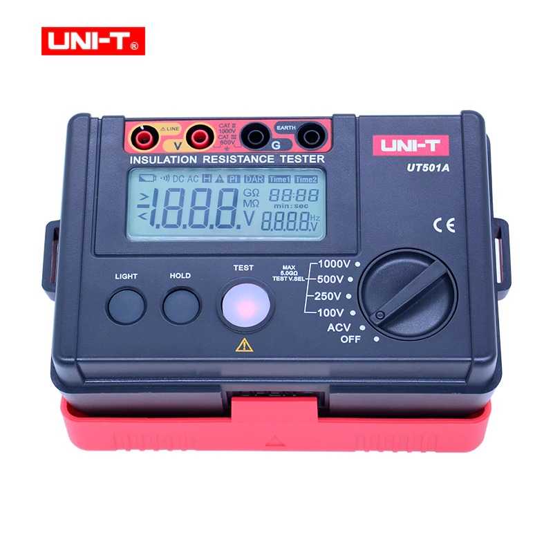 Digital Insulation Resistance Voltage Tester 2000m Ohm Digital Multimeter Akurat Detail Tes Tegangan AC/DC Voltage Berkualitas