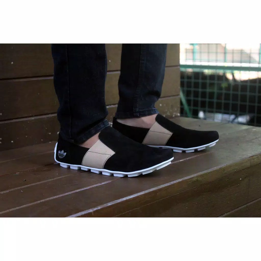 BIG PROMO !! Sepatu Slop Pria Adidas ASENSIO Sepatu Pria Slip On Casual Formal Kerja Santai