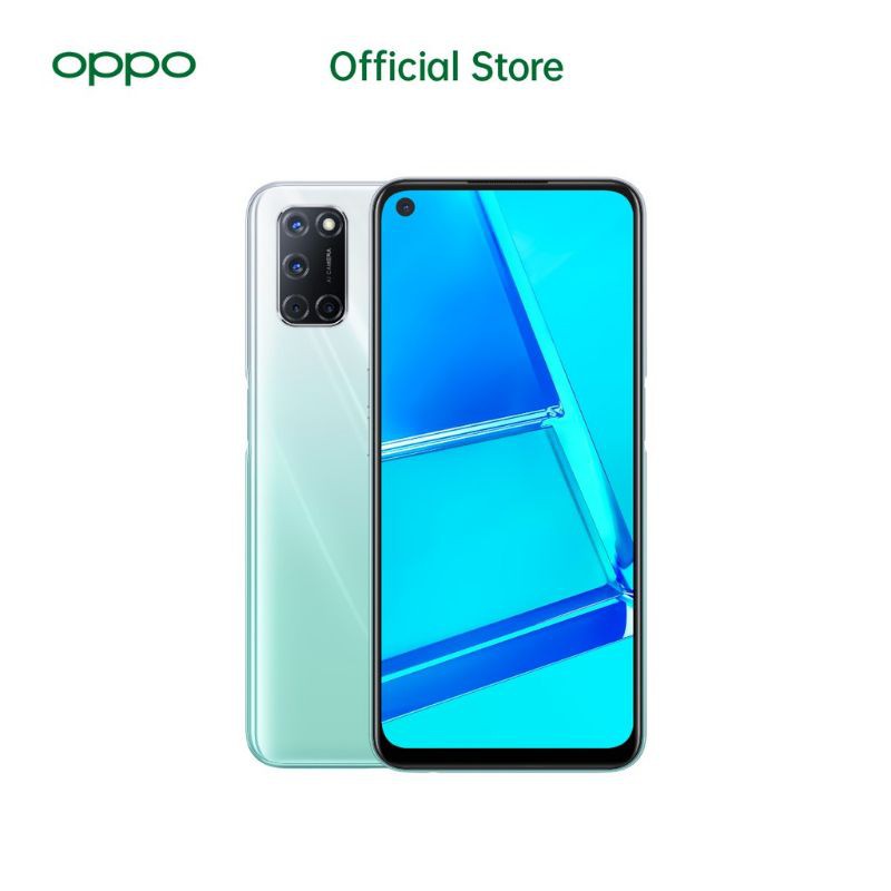 OPPO A52 6GB/128GB White [Fast Charging 18W,5000 mAh,Snapdragon 665,AI Quad Camera]