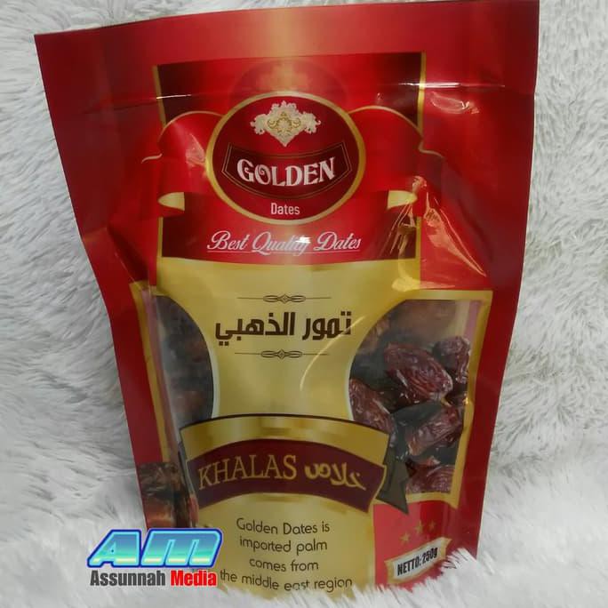 

Kurma Golden Dates Khalas ( Mirip Date Crown Khalas ) 250 gr