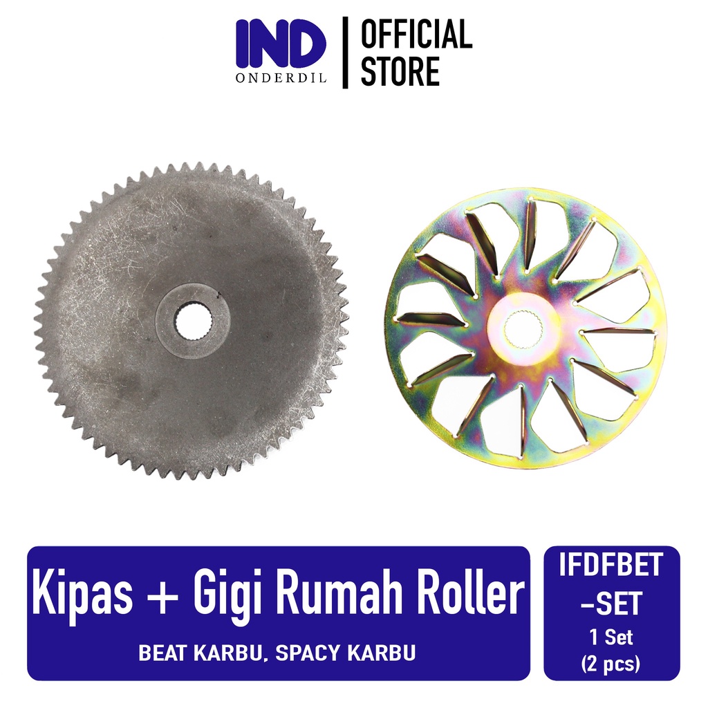 Kipas Gigi-Gear-Gir Rumah Roller-Roler-Loler Set Beat Karbu-Karburator &amp; Spacy Lama-Old