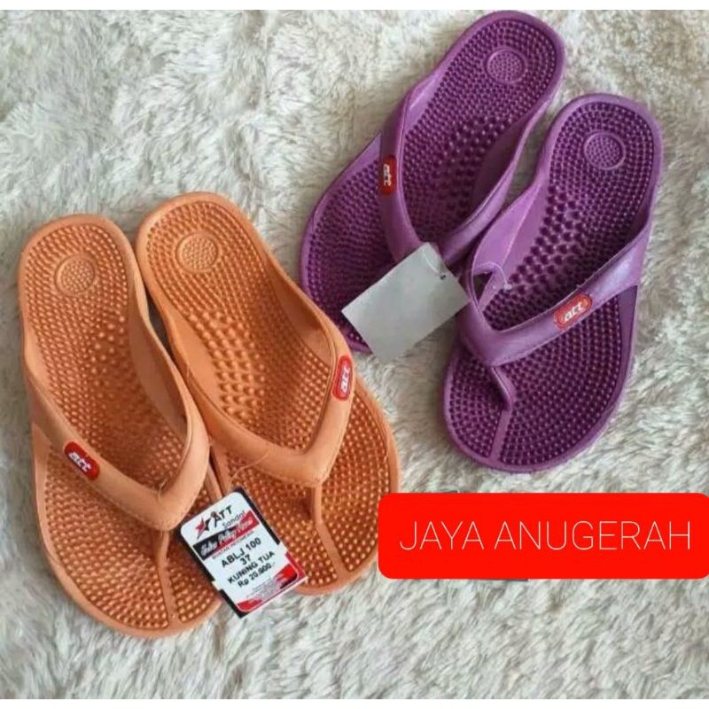 Sandal Jepit Rematik Wanita Sandal Kesehatan Wanita ATT ABLJ 100