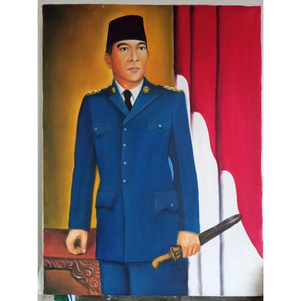 lukisan soekarno/bung karno