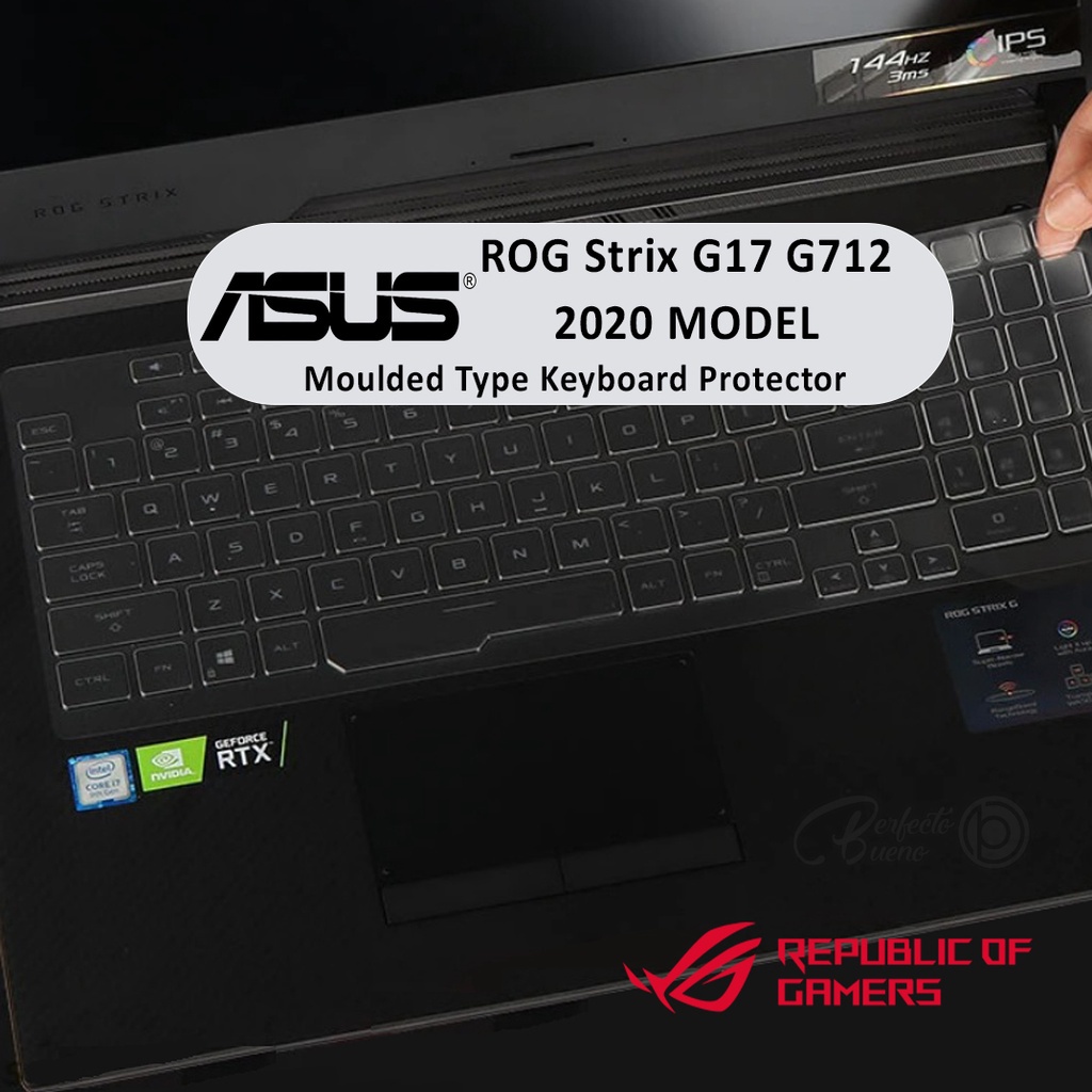 Cover Pelindung Keyboard Bahan Silikon Untuk Asus ROG Strix G17 G712 G712LU G712LV G712LW 17.3 inch 2020