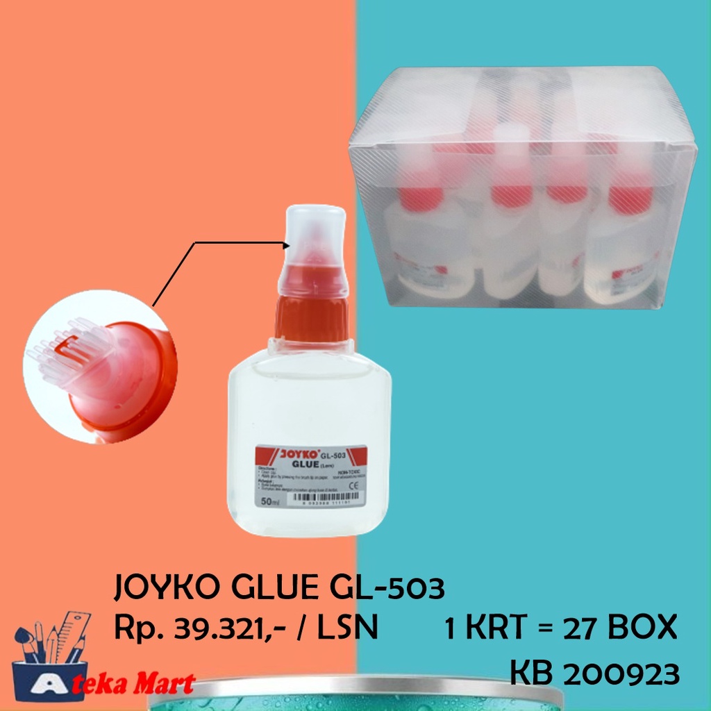 

[BOX/12PCS] JOYKO GLUE GL-503 50ML / LEM CAIR