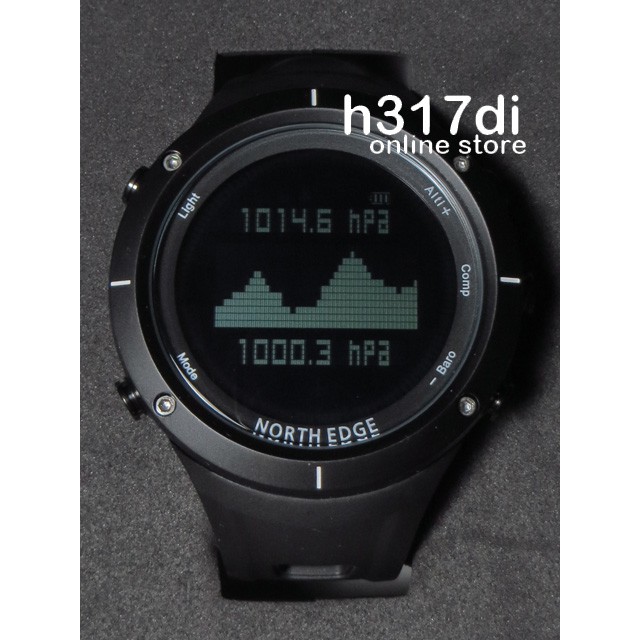 Northedge North Edge NEW Range 1 - Altimeter Barometer Compass Heart Rate Monitor Watch