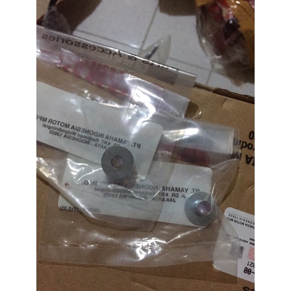 ring dudukan plat nomer visor nmax asli original
