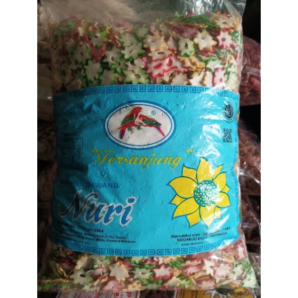 

kerupuk bintang Isi 5 kg