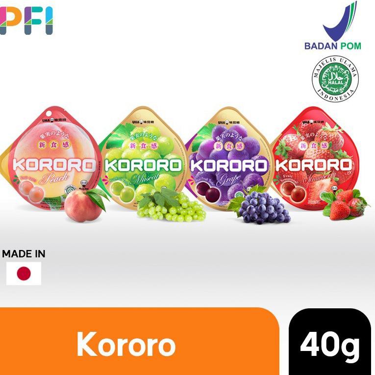 

Star KORORO Jelly Candy Permen Gummy Jepang 40g Made in Japan