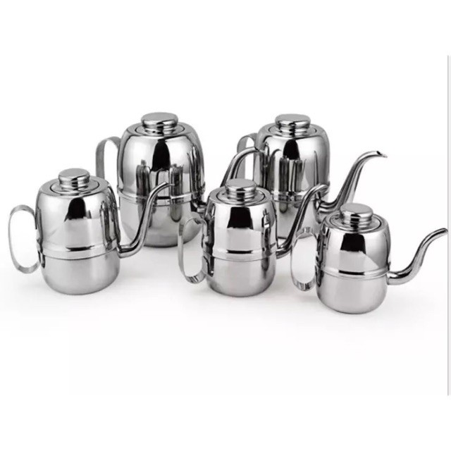 Olive Kettle Gooseneck 420ml 540ml 960ml / Teko Kopi Leher Angsa 14oz 18oz 32oz