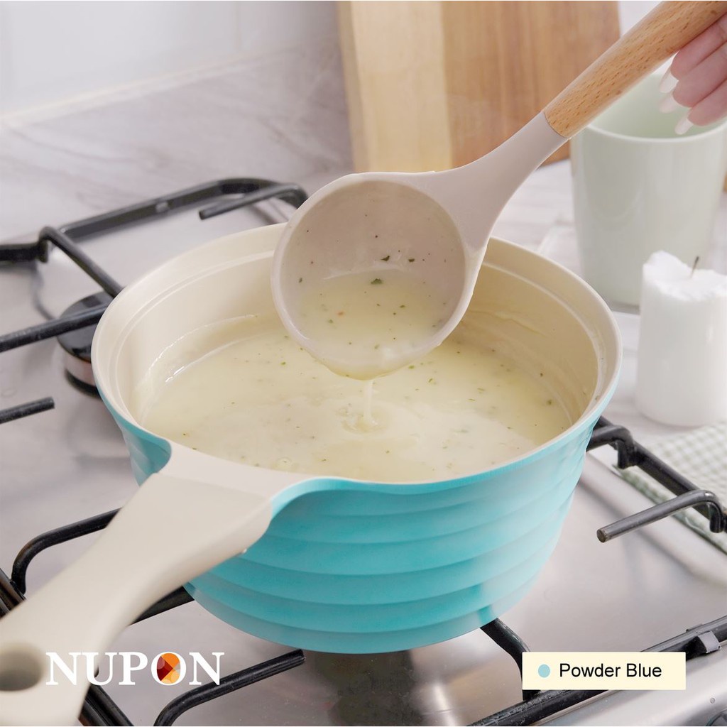 Panci Bayi Nupon- Steammer Pan Nupon Areum Sauce Pan With Stainless Steammer 18 Cm- Premium Sauce Pan- Panci Bayi