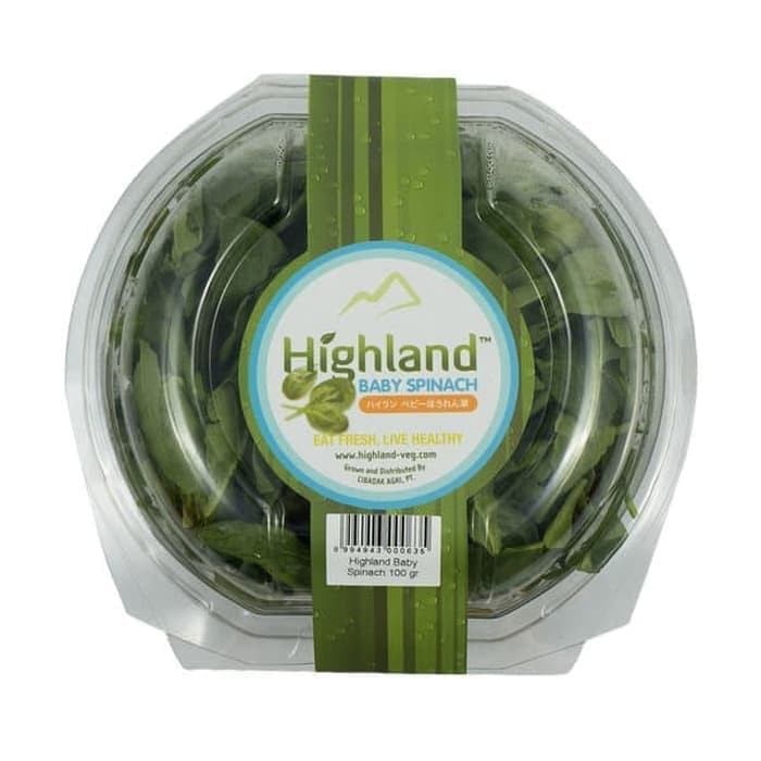 

highland baby spinach 100 grm