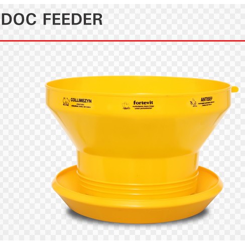 Doc Feeder Set Piring Botol Tutup Tempat Makan Anak Ayam