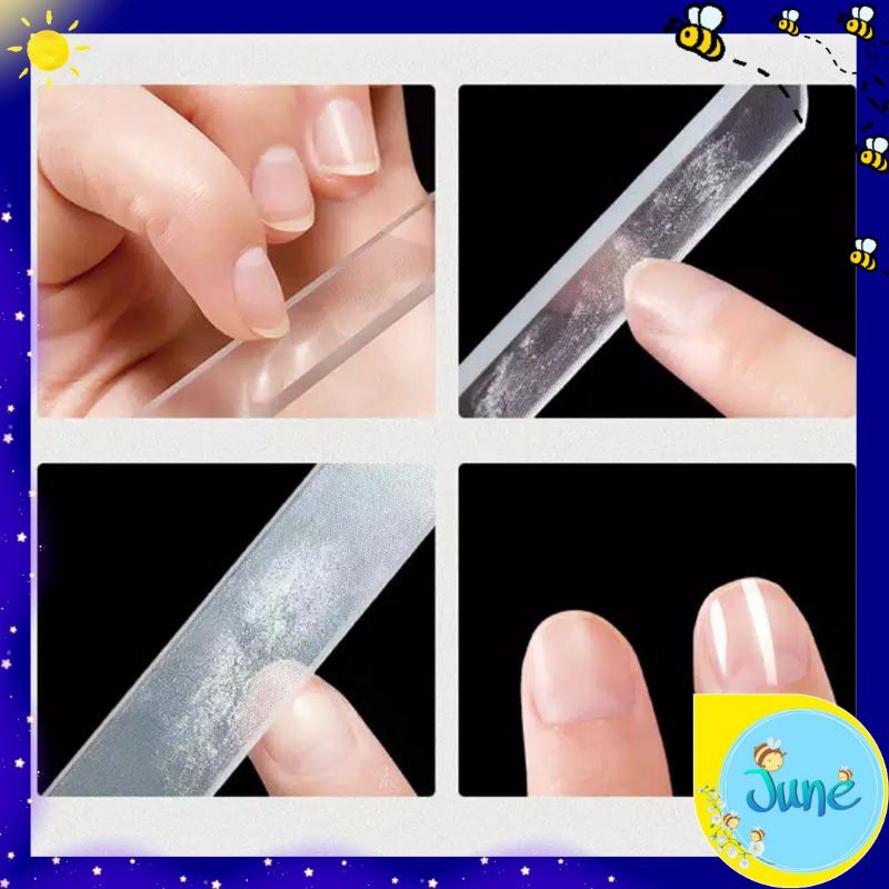 [READY JAKARTA] PENGIKIR KUKU PENGKILAP KUKU PERAPI KUKU NAIL FILE BUFFER NANO GLASS #1129