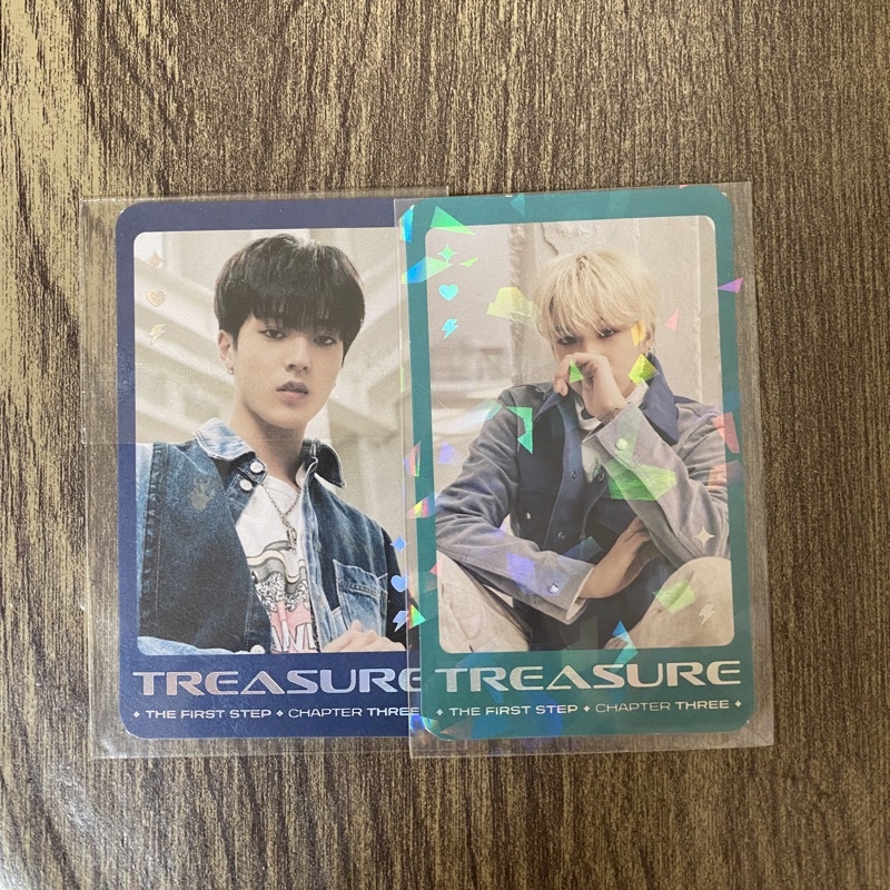 official ygs yg select pob photocard pc haruto & asahi treasure the first step chapter three ch 3