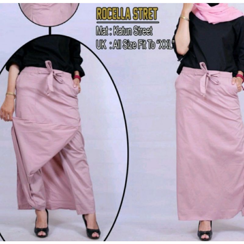 Rok Celana Wanita DUSTY PINK