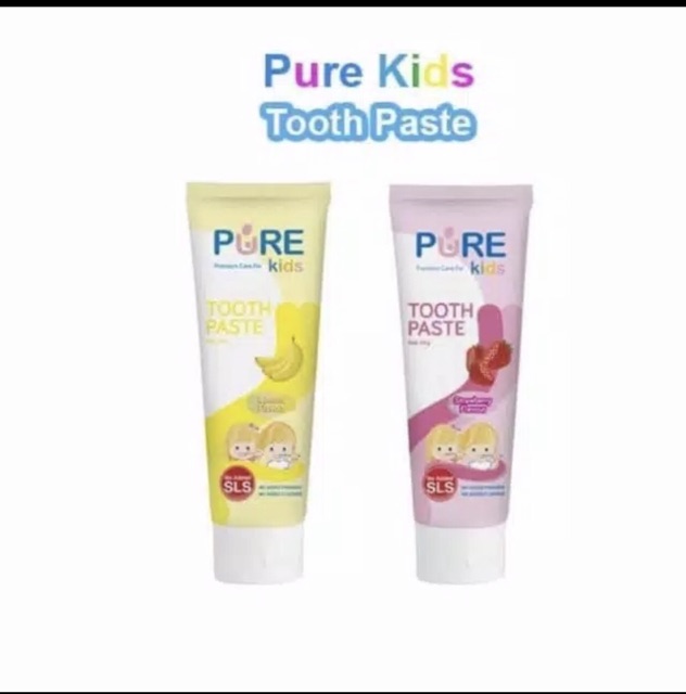 Pure Kids Toothpaste 50 grm Odol Anak Bayi