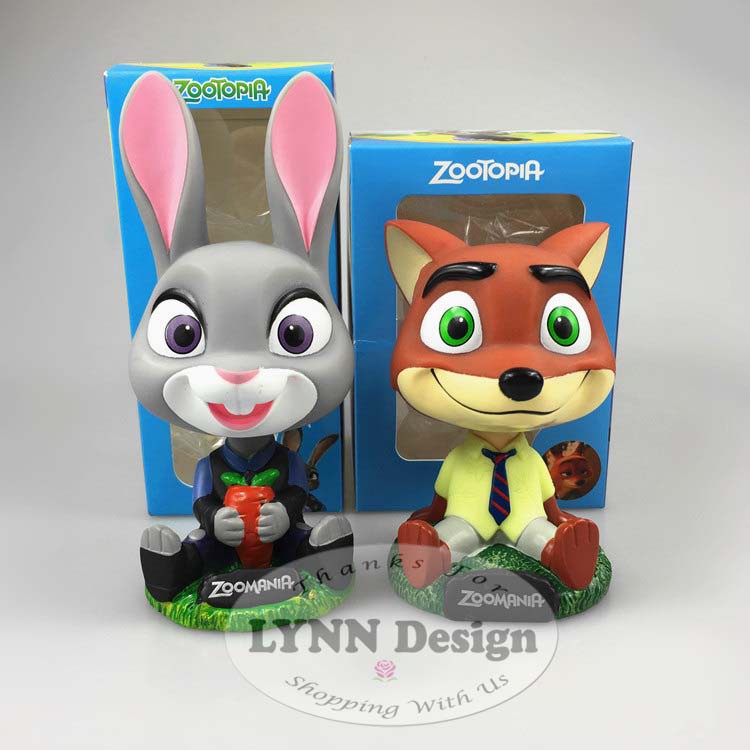 Baymax / Lilo/ Zootopia/ Doraemon/Totoro/Figure Dashboard Pajangan Mobil