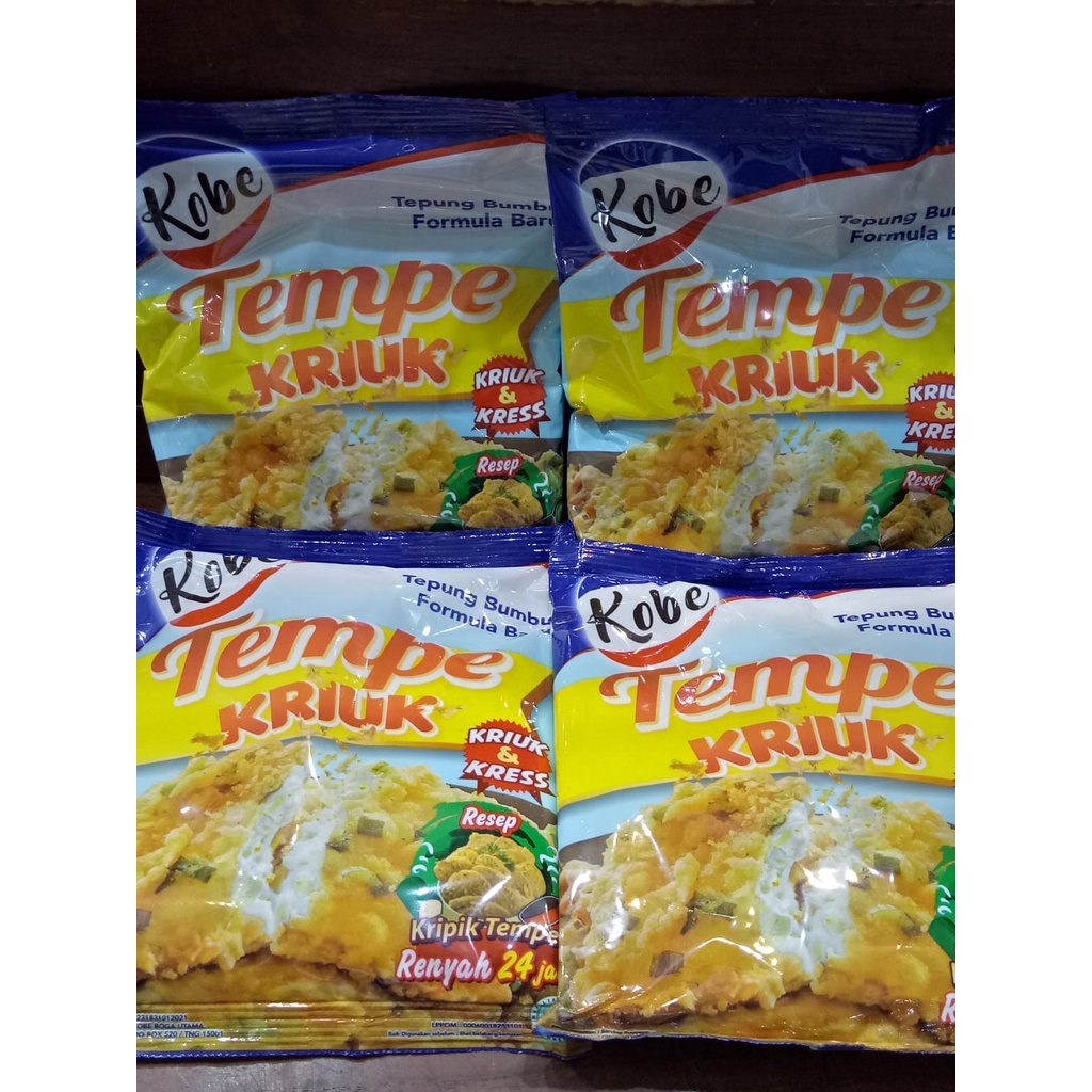 Tepung bumbu kobe 200g tepung tempe tepung pisang tepung bakwan tepung kentucky super crispy krispy