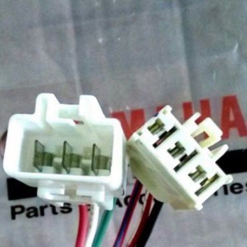 KABEL SOCKET SOKET 3 PIN SPULL SPUL YAMAHA AEROX FREEGO CODE ERROR 12