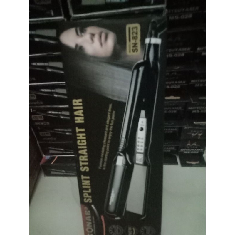 catok rambut sonar sn823 alat pelurus rambut