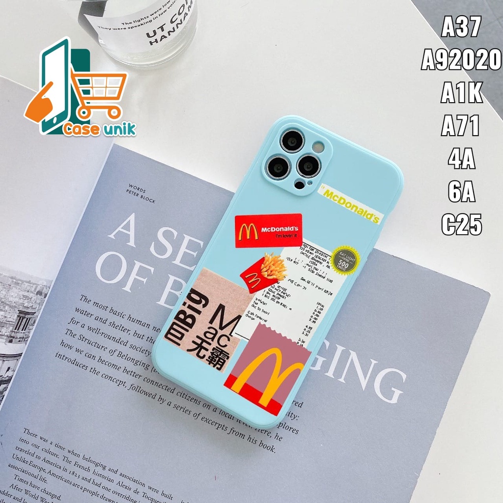 SS087 SOFTCASE PELINDUNG KAMERA MCD OPPO A15 A15S A16 A37 NEO 9 A57 A39 A71 A77S A57 2022 A9 A5 A52 A92 A53 A54 A74 A95 A8 A31 2020 A36 A76 A55 4G F11 A96 5G Reno 7 5G 7z A16K A16E CS3687