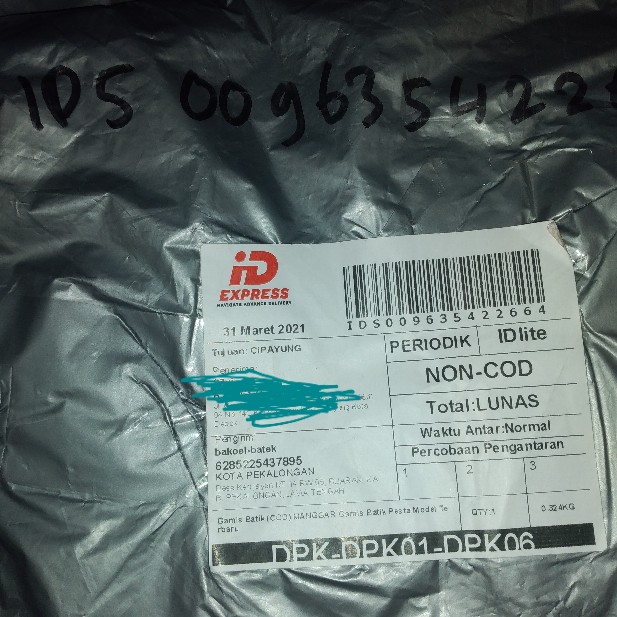 Gamis Batik (cod) Manggar Gamis Batik Pesta Model Terbaru