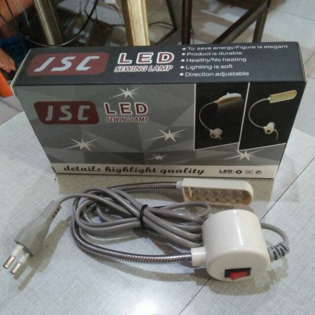 Lampu LED mesin jahit magnet