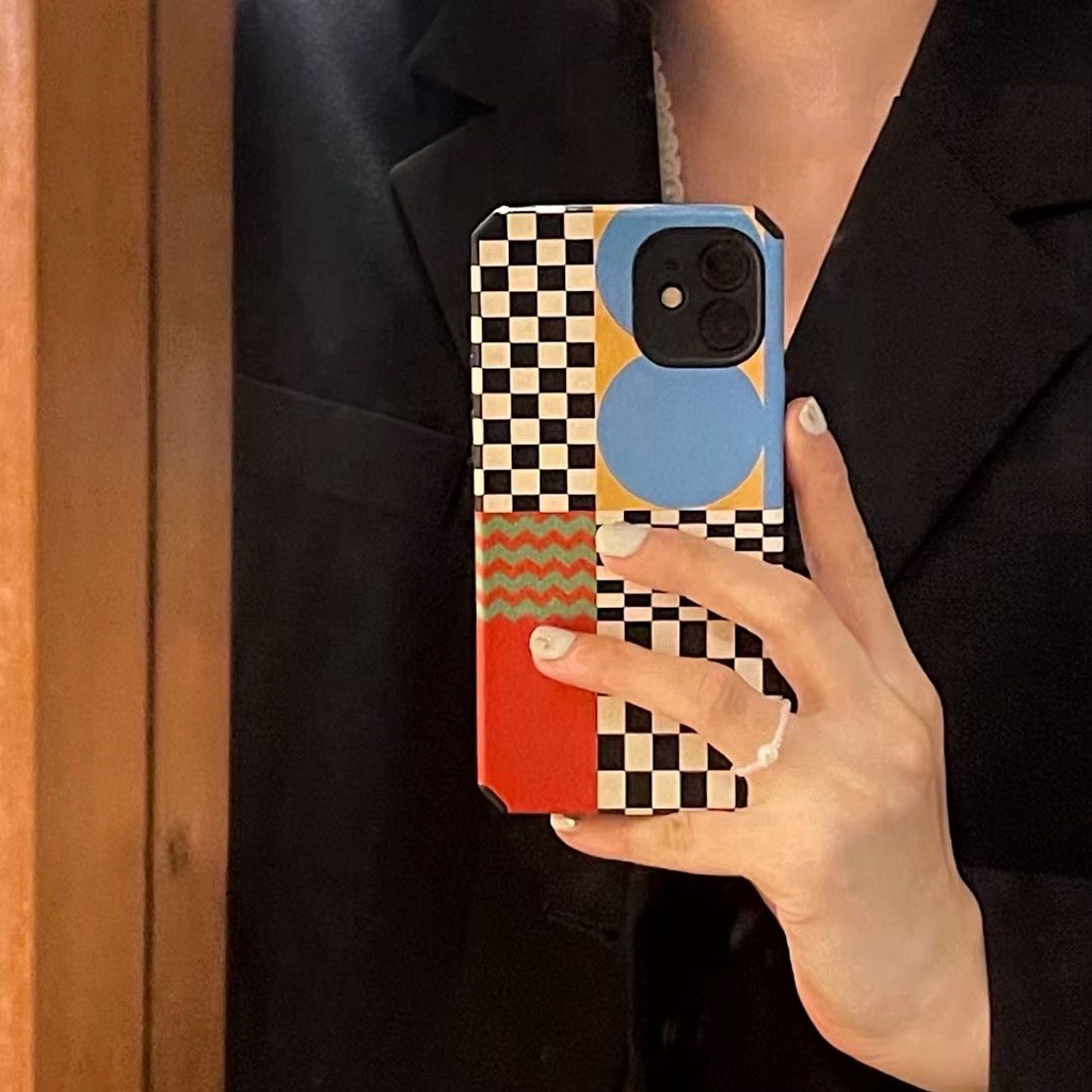 Abstract Pattern Case (iPhone 12/12Pro/12Pro Max/7/8/7+/8+/X/XS/XS Max/11/11 Pro/11 Pro Max)