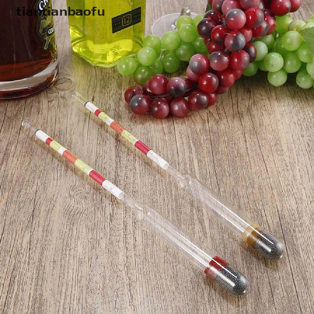 [tiantianbaofu] Wine Sugar Meter Alcohol Measure For Home Brewing Wine Beer Alcohol Testing Boutique