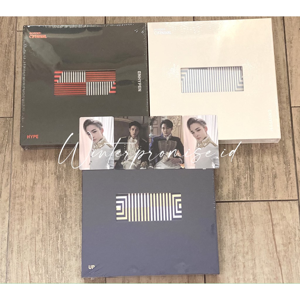 [READY STOCK] ENHYPEN OFFICIAL BORDER : CARNIVAL ALBUM  Soundwave Lucky Draw