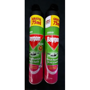 BAYGON SEMPROT FLOWER GARDEN 600+75 ML