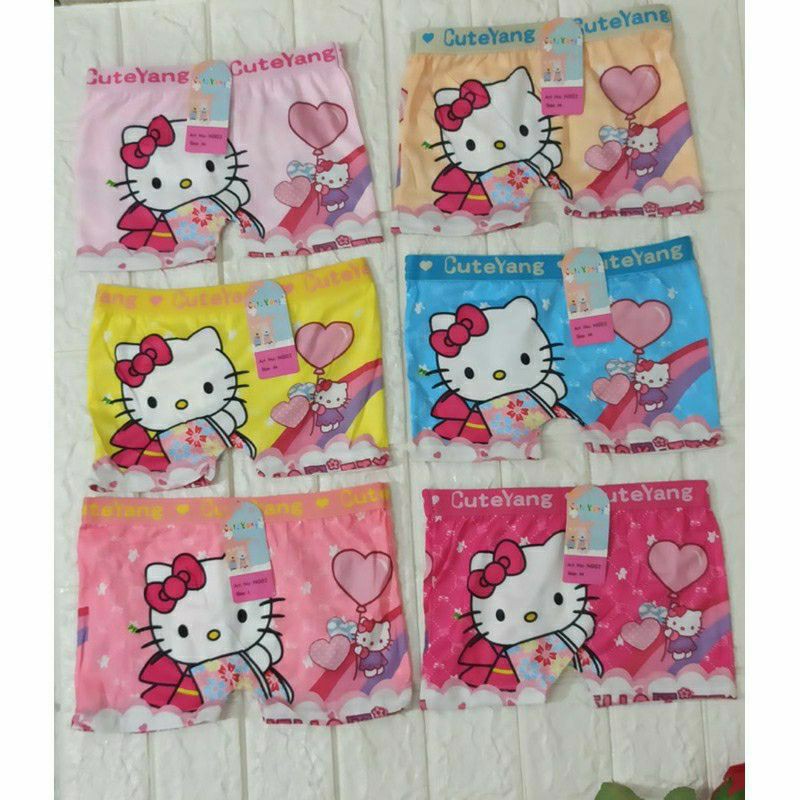 CD Anak Perempuan M-XL Impor Celana Dalem Boxer anak Karakter Murah
