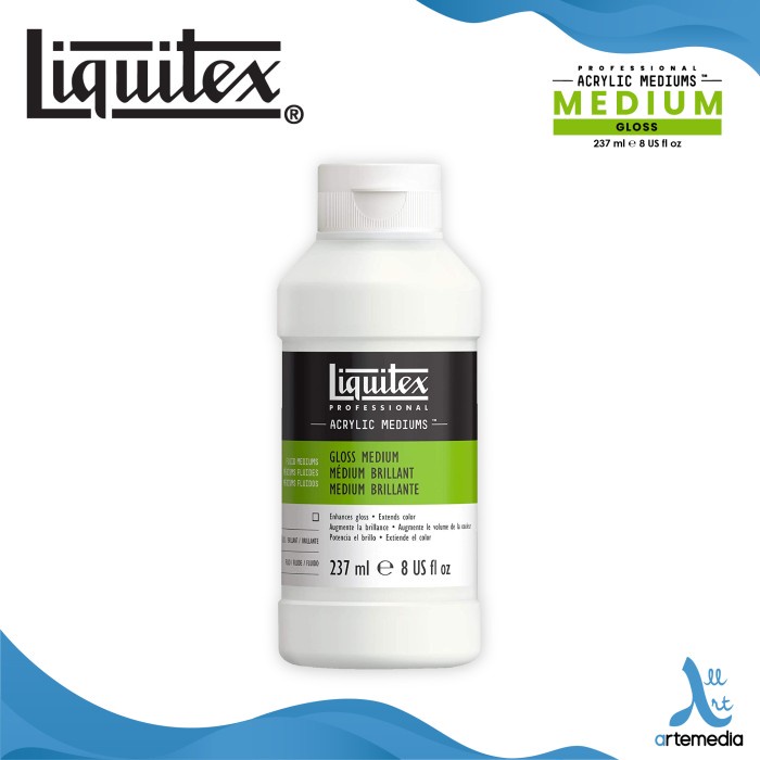 

Jualan Medium Cat Akrilik Liquitex Professional 237Ml Acrylic Medium Murah