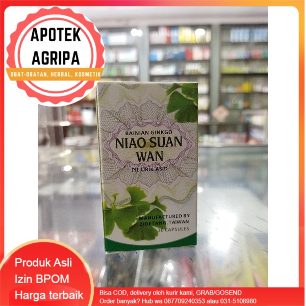 Niao Suan Wan | Untuk Asam Urat BPOM