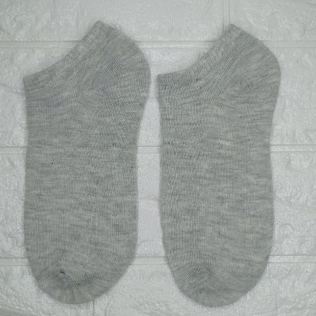 ⭐Bobastore⭐ Kaos Kaki Ankle BISA COD Kaos Kaki Cute Kaos Kaki Motif Import-POLOS ABU ABU