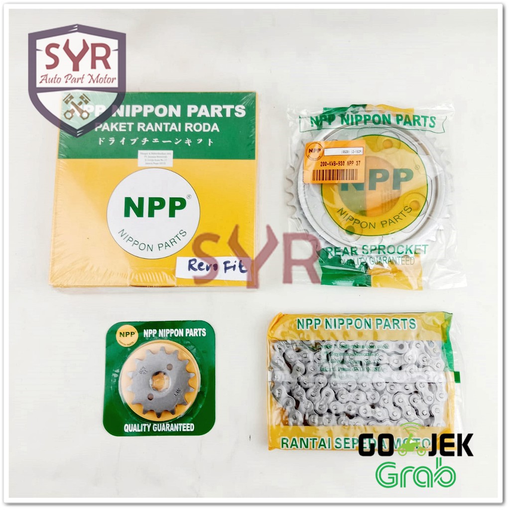 GEAR SET GEAR PAKET CHAIN KIT REVO FIT NPP BERGARANSI 100%