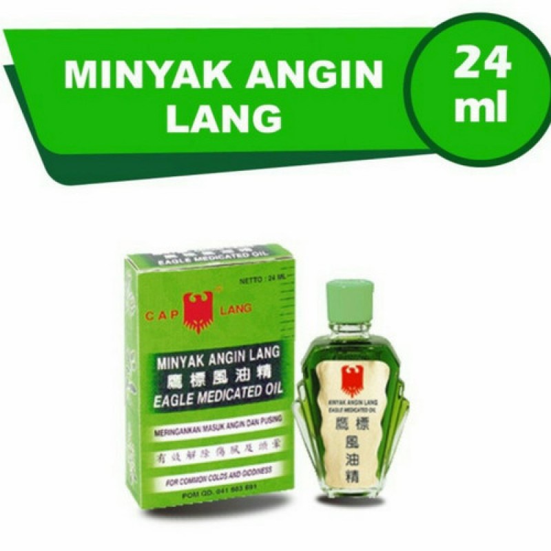 Cap Lang Minyak Angin Lang - 24 ml