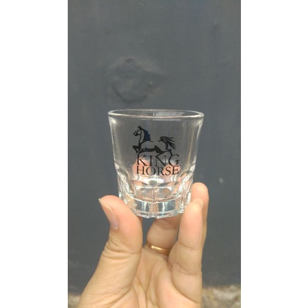 gelas Soju /gelas sloki / gelas shoot / gelas sablon / gelas mini plus sablon custom