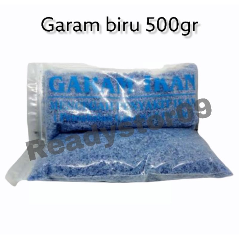 Garam biru untuk ikan mengandung antibiotik