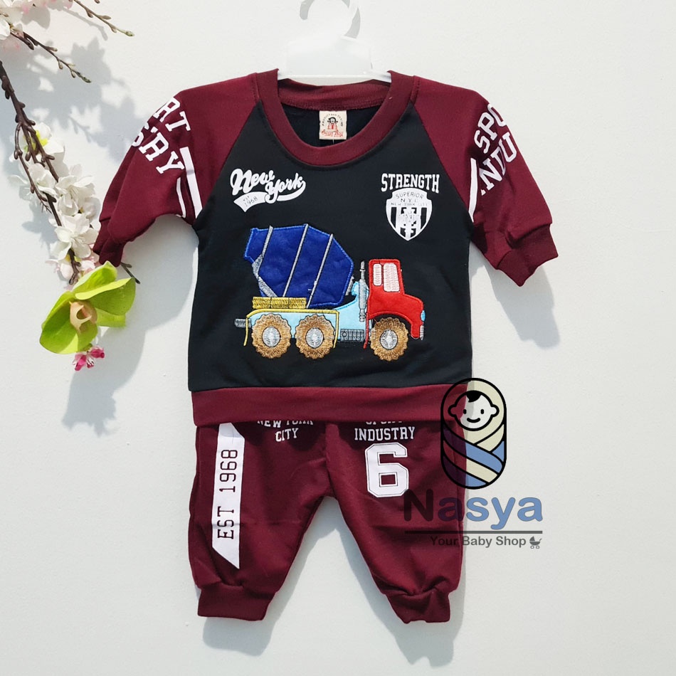 [SL-040] Setelan Baju Anak KEREN (0-3 bulan)
