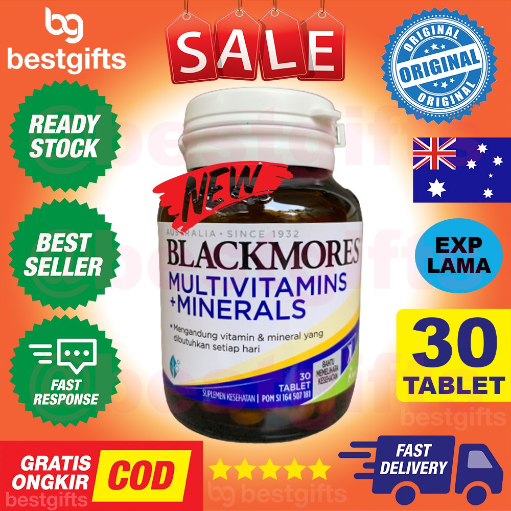 BLACKMORES MULTIVITAMINS MULTIVITAMIN + MINERALS MINERAL